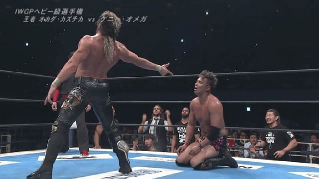 With The Bullet Club by his side, Omega was on the verge of a huge win over Okada at Dominion 6.9