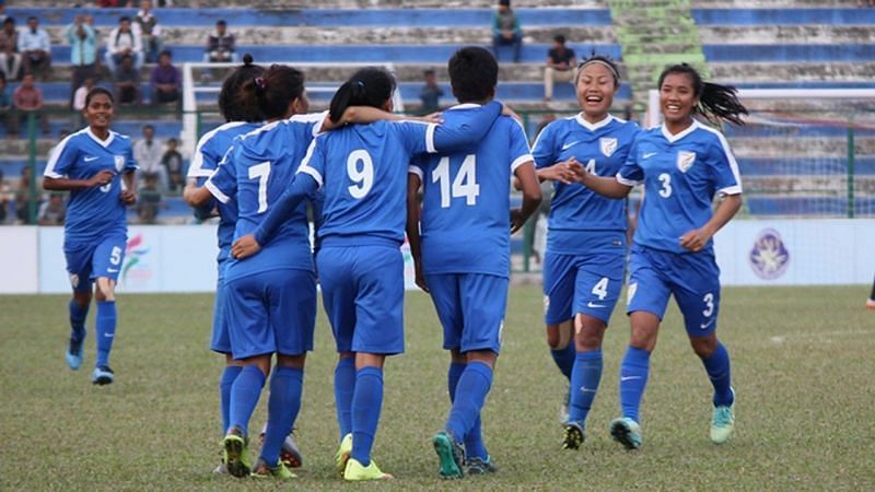 Indian Women&#039;s football team 