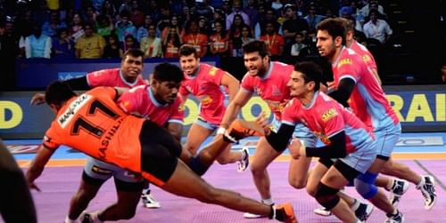 U Mumba vs. Jaipur Pink Panthers; the most exciting rivalry of the Pro Kabaddi League.