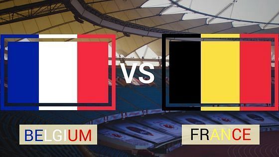 Belgium vs France - FIFA World Cup 2018