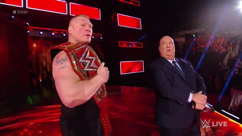 Brock Lesnar and Paul Heyman