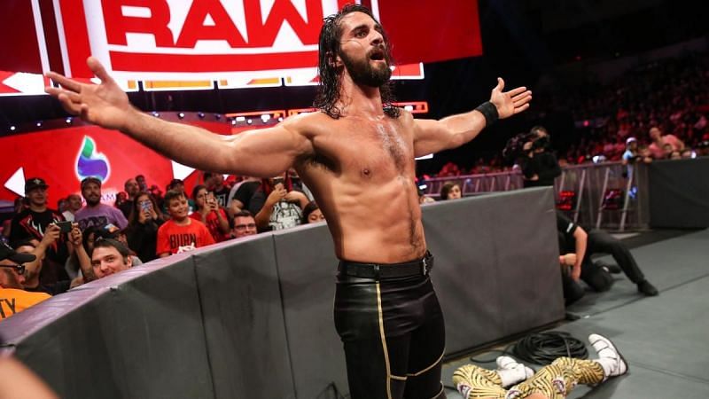 Seth Rollins faced Dolph Ziggler for the Intercontinental Title 