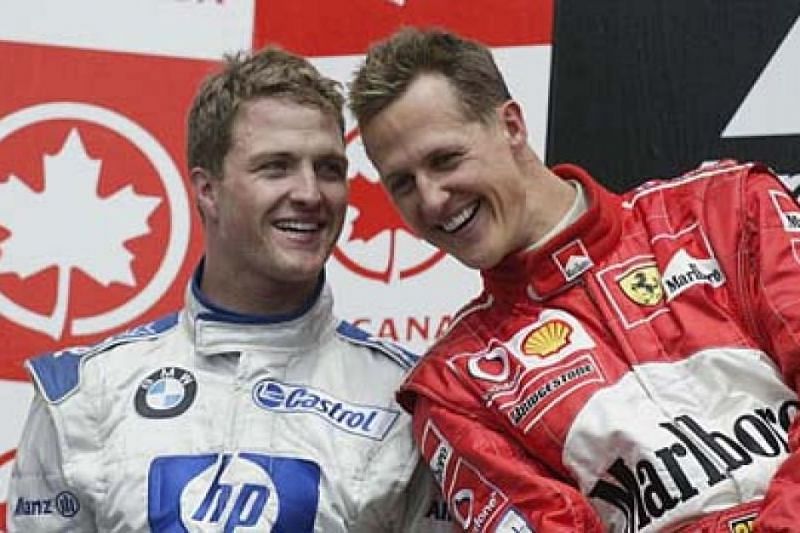 Ralf and his brother Michael Schumacher