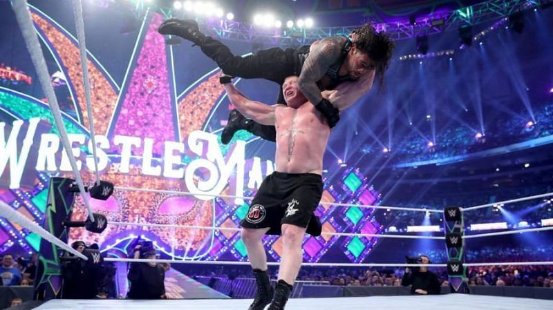 Image result for Brock Lesnar wrestlemania 34