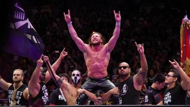 Kenny Omega following his triumphant G1 Climax win 