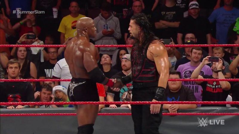 Roman Reigns VS Bobby Lashley