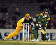 Jonty Rhodes was a fine exponent of the reverse sweep.