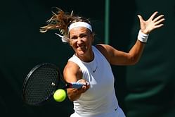 Wimbledon: Azarenka stumbles but defeats Alexandrova in straight sets