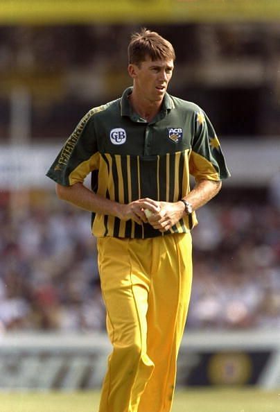 Carlton United Australia v Sri Lanka Glenn McGrath