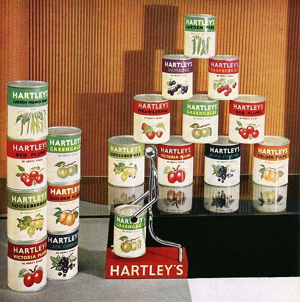 Canned Vegetables And Fruits