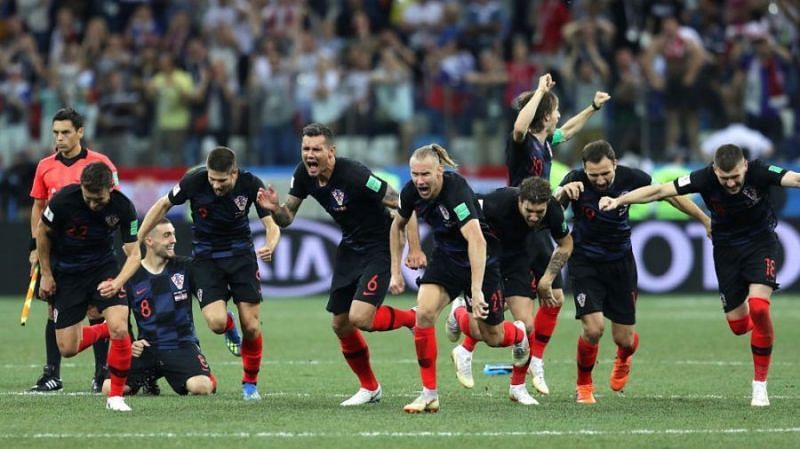 Croatia beat Denmark on penalties
