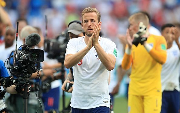 England fan celebrates qualification to the World Cup quarter-finals in bizarre fashion