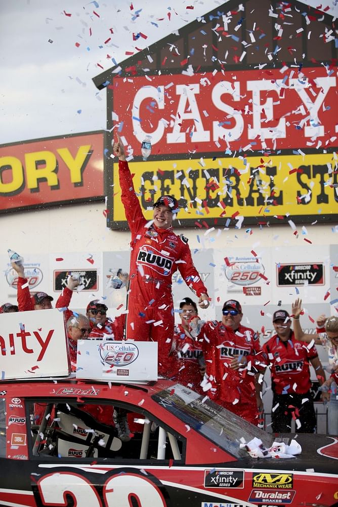 Christopher Bell races 3rd straight NASCAR Xfinity victory