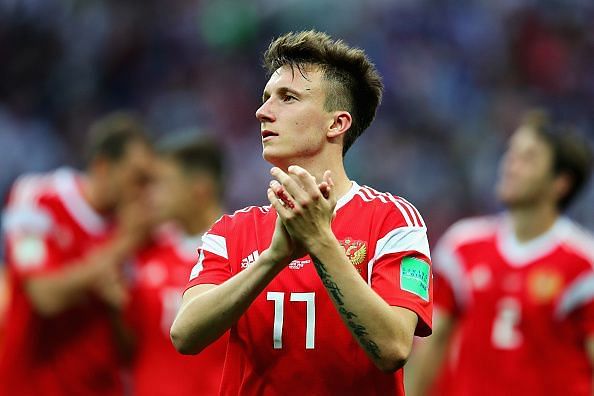 Golovin is reportedly being courted by a number of clubs