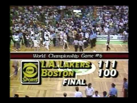The Lakers First Win Against the Celtics