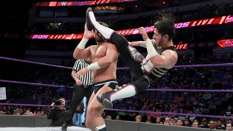 Drew Gulak and Mustafa Ali battled it out for a place on the grandest stage of them all 