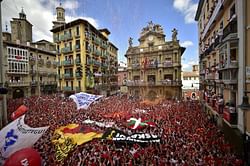 'Chupinazo' firework launches Pamplona bull racing festival