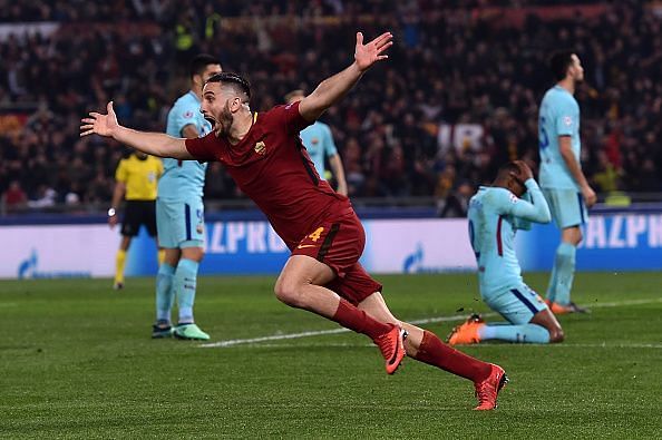 AS Roma v FC Barcelona - UEFA Champions League Quarter Final Leg Two