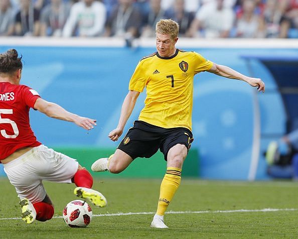 Football: Belgium vs England at World Cup