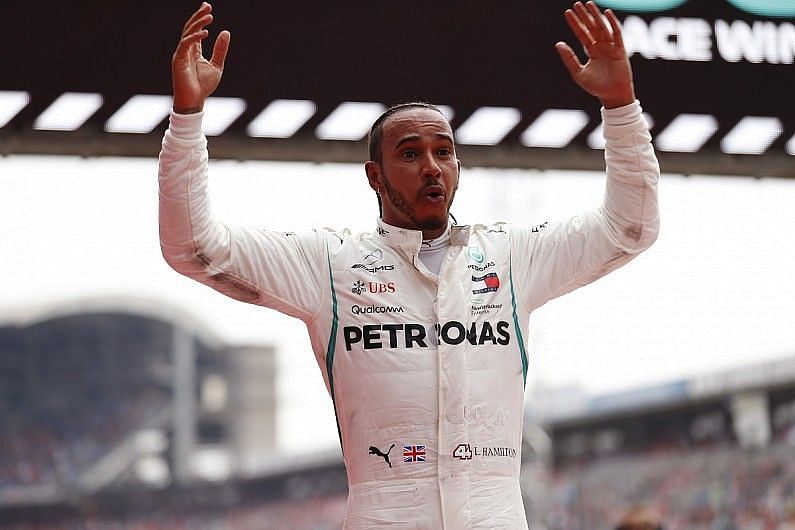 Lewis Hamilton won the German GP in questionable circumstances