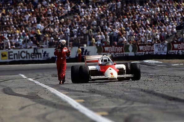 Alain Prost At Grand Prix Of Germany