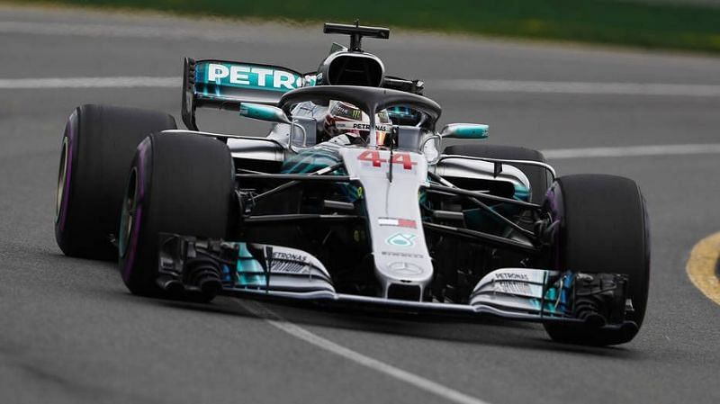 Hamilton and Bottas started with ultra-soft tyres
