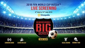 Big Matches Deserve A Big Screen – Watch FIFA World Cup Live at Cinépolis