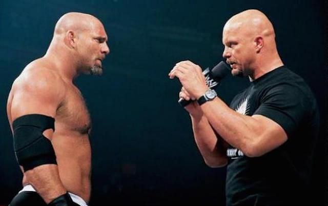 Austin and Goldberg shared the ring only on a few rare occasions 
