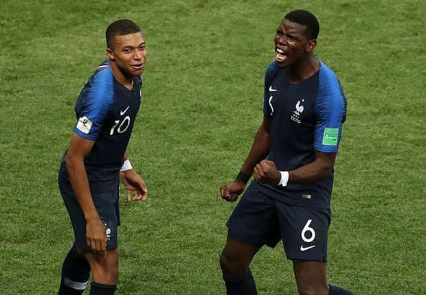 Mbappe and Pogba extended the lead for France by scoring from outside the penalty box