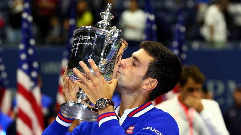 Djoker&#039;s previous US Open titles were in 2011 and 2015