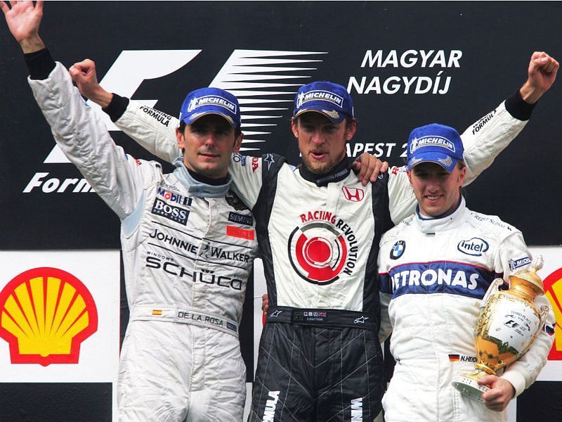 Jenson Button won his first race