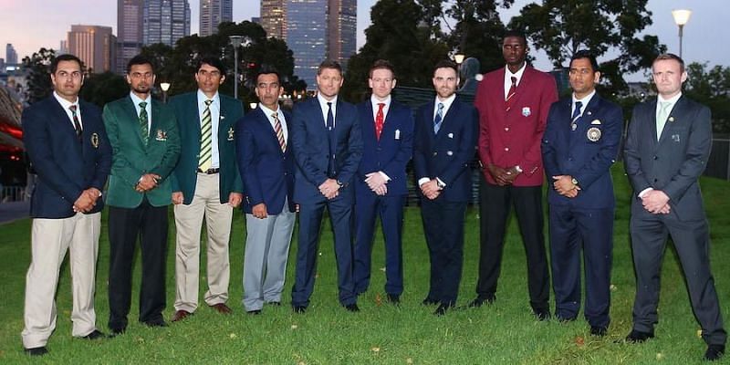 Image result for ICC World cup captains.