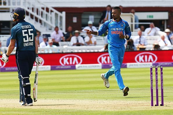 Hardik Pandya's performances in ODIs - A Statistical Analysis