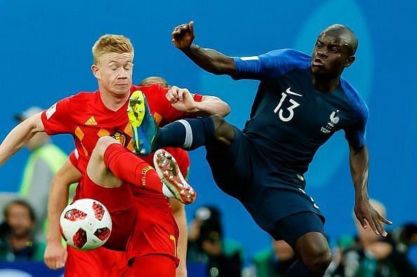 France v Belgium - Semi Final FIFA World Cup 2018