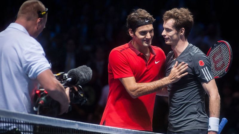 Image result for federer vs murray atp world tour finals 2014