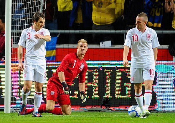 How England lined-up the last time they conceded four in match back in 2012  including Carl Jenkinson and Leon Osman