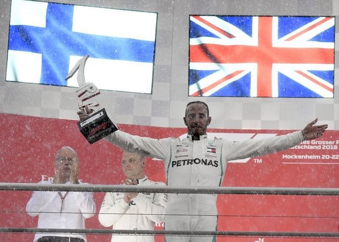 F1 German GP: Race stewards clear Hamilton after an investigation