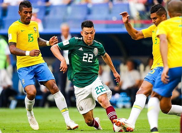 2018 FIFA World Cup Round of 16: Brazil vs Mexico