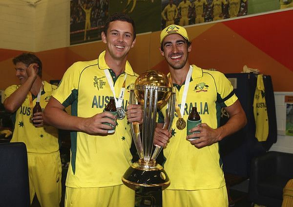 Image result for hazlewood and starc