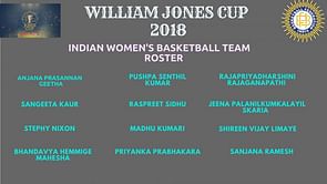 William Jones Cup 2018: Indian Women's Basketball Roster announced