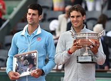 Top 5 matches between Rafael Nadal and Novak Djokovic