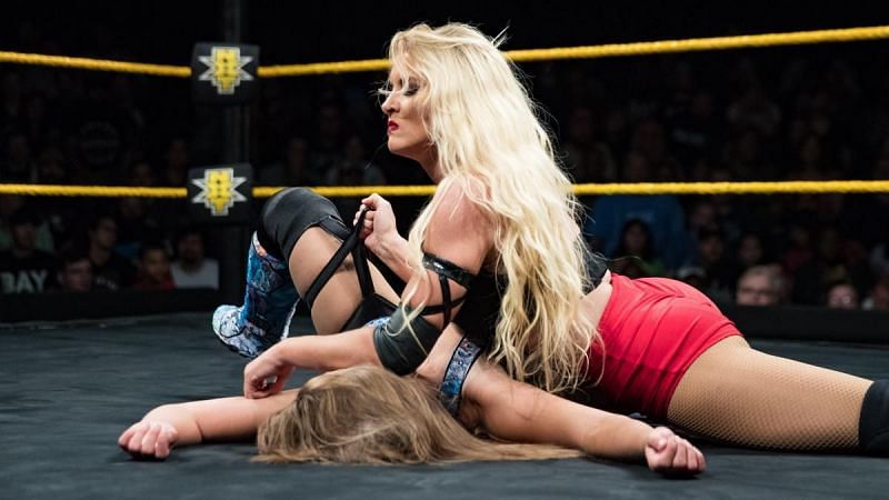 Lacey Evans showed her mean streak once again