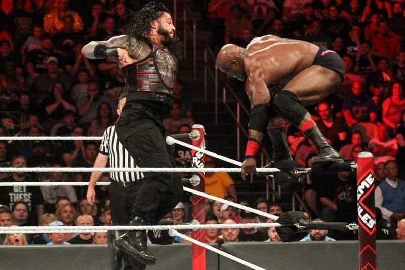 Roman Reigns vs. Bobby Lashley.