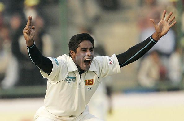 Sri Lankan cricketer Chaminda Vaas appea