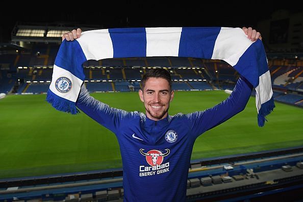 Chelsea Unveil New Signing Jorginho...