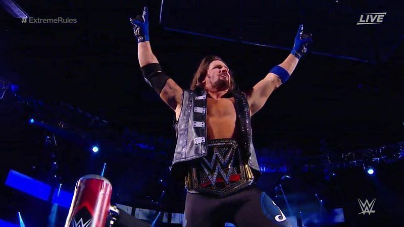 AJ Styles retained his WWE Championship at Extreme Rules