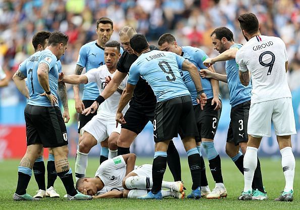 Uruguay v France: Quarter Final - 2018 FIFA World Cup Russia