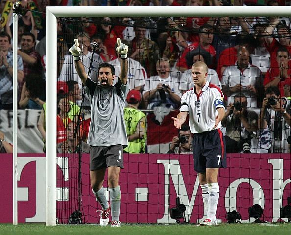 Fussball INTERNATIONAL  EURO 2004  Portugal - England im Stadion da Luz in Lissabon 24.06.2004