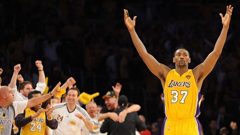 Ron Artest Winning it for the Lakers