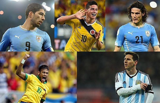 The best XI from South American contingent at FIFA 2018 World Cup